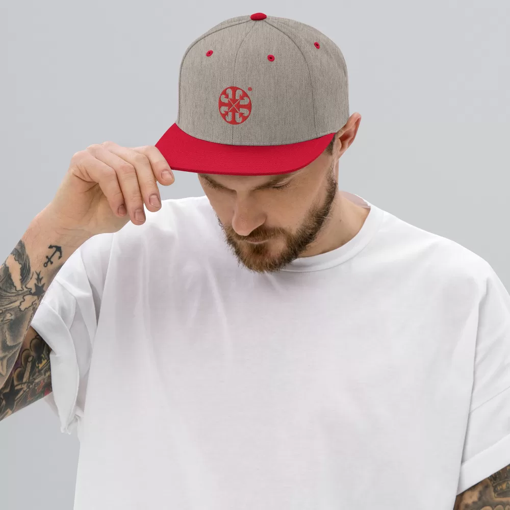 Snapback Hat - Chaos Red - Image 2