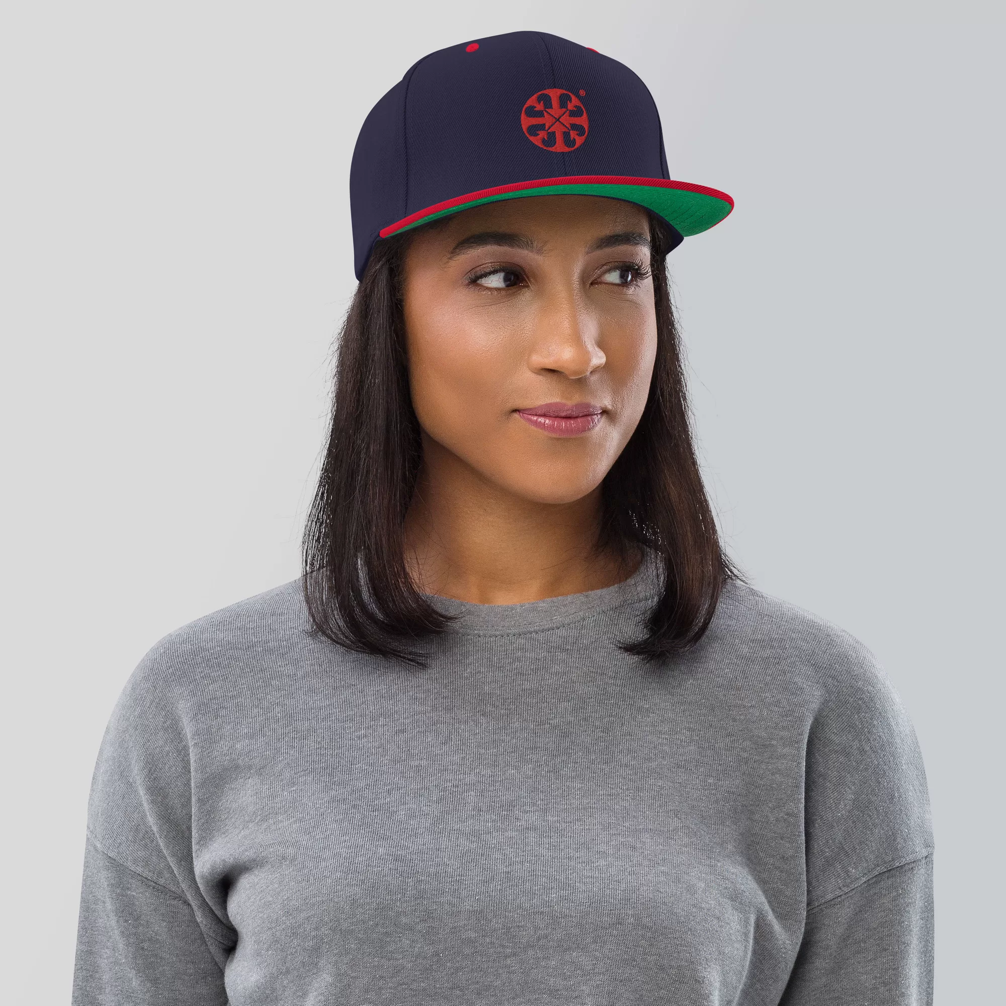 Navy/ Red