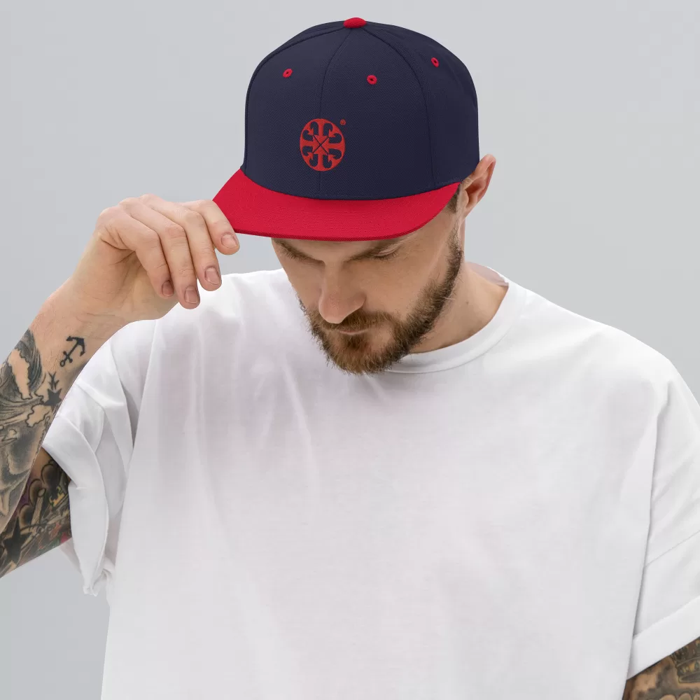 Snapback Hat - Chaos Red - Image 3